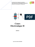 Cours Electronique II