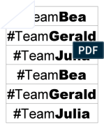 Team Stickers