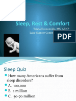 Sleep Rest  Comfort 2013.pptx