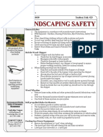 Toolbox Talks Landscaping Safety English PDF