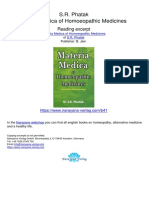 Materia Medica of Homoeopathic Medicines .00041 - 1contents PDF