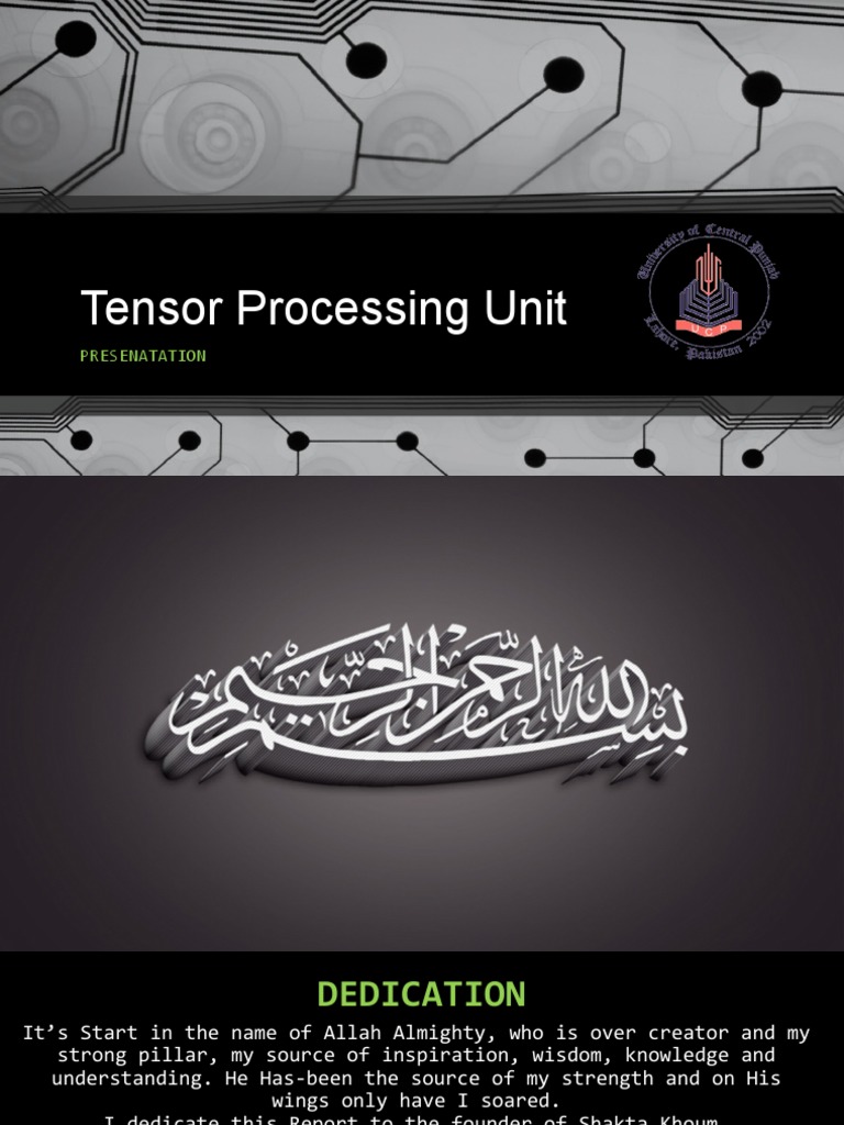 Overview of Tensor Processing Units | PDF | Central Processing Unit ...