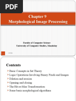 Chapter 9 Morphological Image Processing1