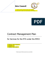Contract Management Plan 62