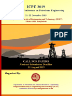 ICPE 2019 ICPE 2019: International Conference On Petroleum Engineering International Conference On Petroleum Engineering