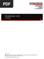 SiteBuilder v6.0 User Manual