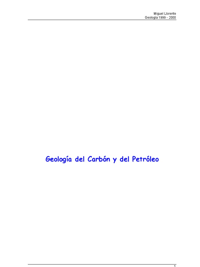 Geologia Del Petroleo PDF