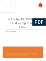 Manual Pengguna Sijil Online Portal-Pengguna PDF