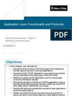 Application Layer Functionality and Protocols: Network Fundamentals - Chapter 3 Modified by Dickson Lungu