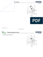 Scania P, G, R, T series Workshop manual - Removing the gear control.pdf