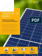 Rec Twinpeak 72 Series: Premium Solar Panels With Superior Performance