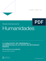 Adquisicion Habilidades Competencias Centro Simulacion PDF