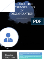 Introduction of Counselling in Organization