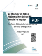 Big Data Sharing with the Cloud - WebSphere extreme Scale and IBM Integration Bus Integration