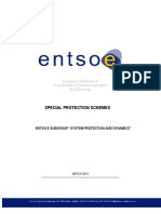 ENTSO-E Report on Special Protection Schemes