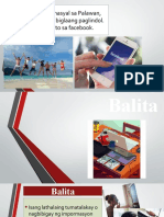 Aralin 5.0 - Pagsulat ng Balita.pptx