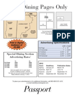 Passport Dining Rates 