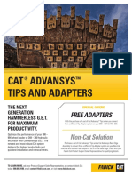 CAT Advansys Tips and Adapters