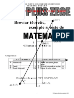 Breviar Teoretic 8 Geometrie