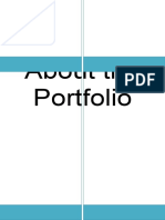 About The Portfolio