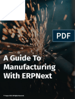 ERPNext Manufacturing Setup Guide