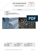 Fiches Techniques - Tubes Galva &tubes Gaz Soudés