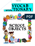 Myvocab Dictionary: School Objects