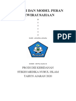 FUNGSI DAN MODEL PERAN Dalam KEWIRAUSAHAAN