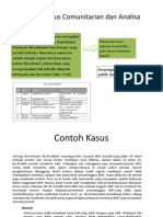 Contoh Kasus Comunitarian Dan Analisa