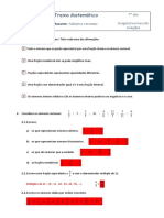 Soluç Números Racionais - 7.º Ano PDF