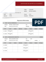 Horario Academico