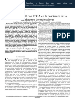 Pipelined CPU Design With FPGA in Teaching Cumputer Arquitecture ES