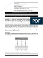 Materi - Analisis Perbandingan 2 Rataan