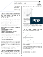 Material Geometria Analitica Com Gabarito Ultima Aula PDF