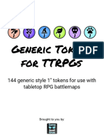 144 Generic Tokens For TTRPGs