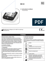 Manual Beurer - Tensiometru Electronic de Brat Beurer bm40 Cu Adaptor