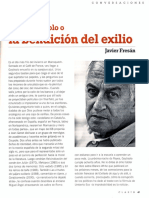 Juan Goytisolo o La Bendicion Del Exilio