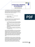 Actividades Fisicas Prevención de Enfermedades