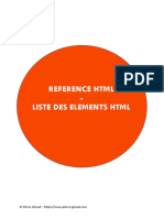 HTML Liste Des Éléments