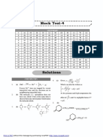 MOCK TEST 4 Solutions PDF
