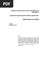 Download DOCSIS 20 specification by Martin Bitnet SN48668223 doc pdf