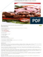 Vietnamese Shaking Beef (Bo Luc Lac) PDF