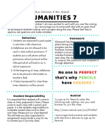 Humanities 7 Outline