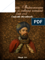 Polin Zorila - Constantin Brancoveanu in Istoria Si Cultura Romana (1688-1714) - Ploiesti (2014) PDF