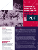 Sindicatos de Futbolistas de Fifpro Revelan Repercusiones Actuales Del Covid19 en El Fútbol Femenino