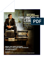The Lincoln Lawyer - Read The Book Now! Watch The Movie in Theaters 3/18!