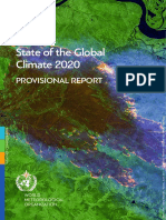 State of The Global Climate 2020