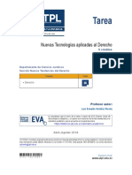 Tarea Nuevas Tecnologias Aplicadas Al Derecho