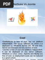 DotNetNuke Vs Joomla