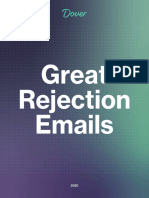 Rejection Emails Catalog